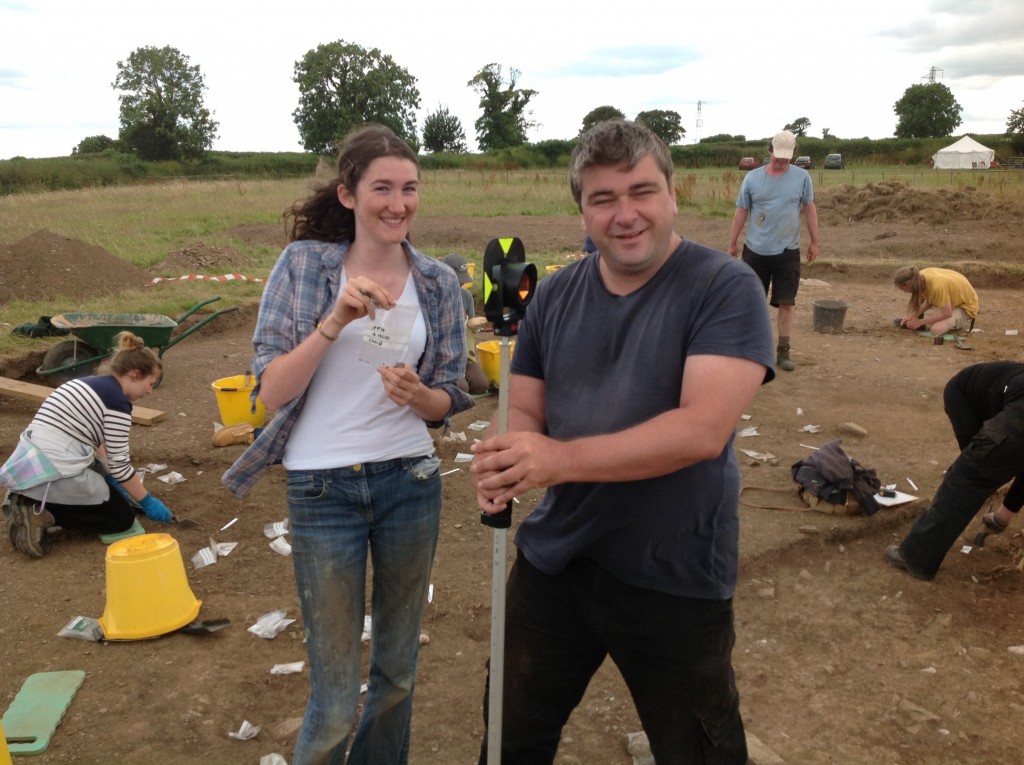 Jess and Chris record the 300th small find