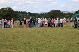 A tour group on the 2015 Open Day